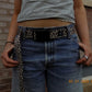SNOW LEOPARD BELT